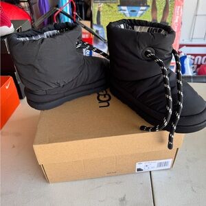UGG Kids Black Cozy Boots